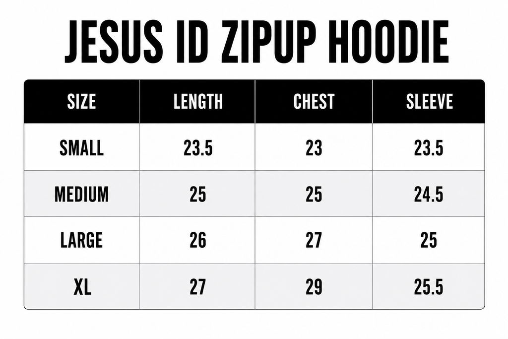 JESUS ID HOODIE