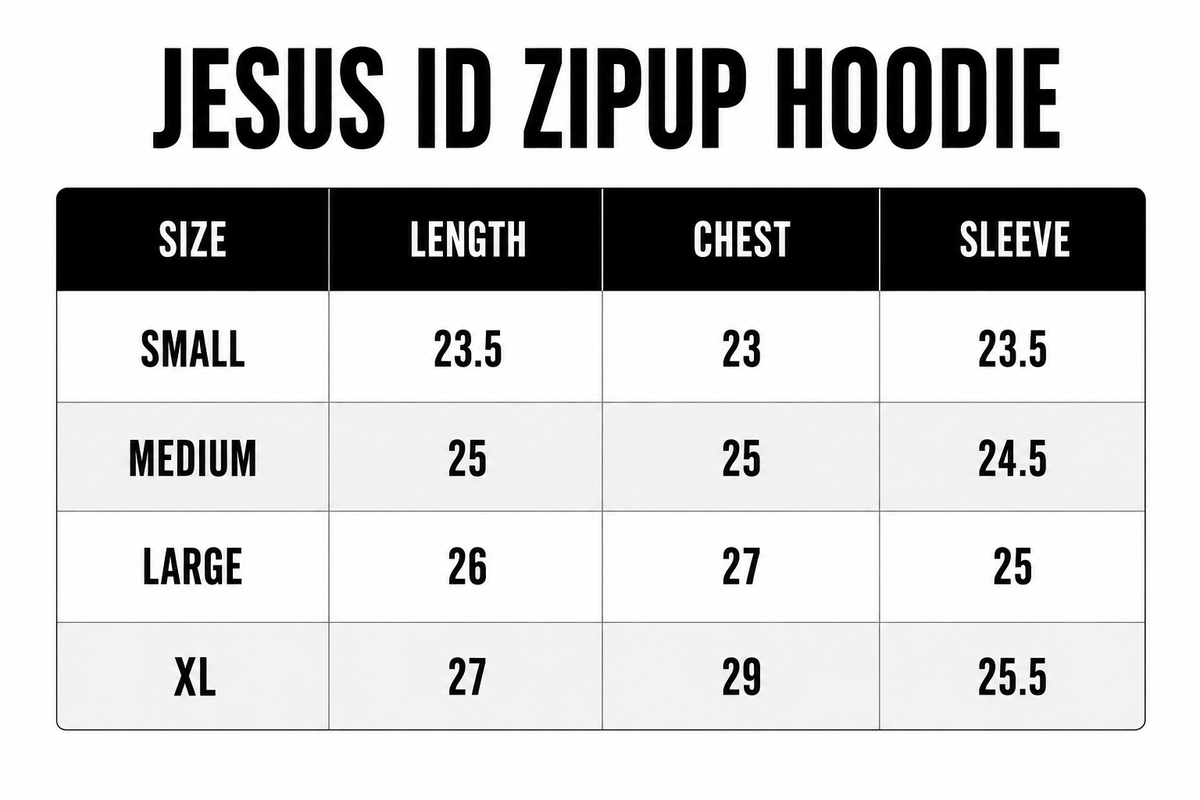 JESUS ID HOODIE