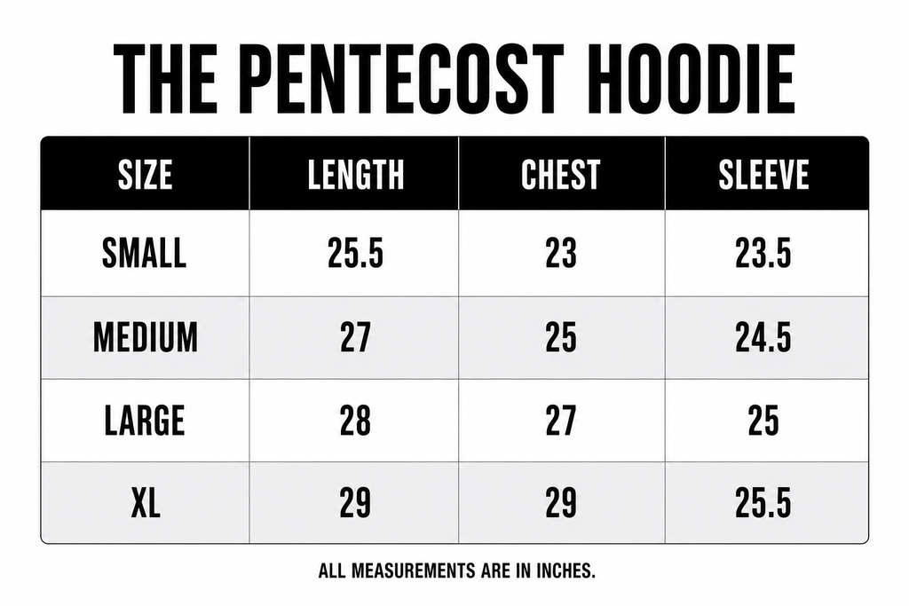 THE PENTECOST HOODIE