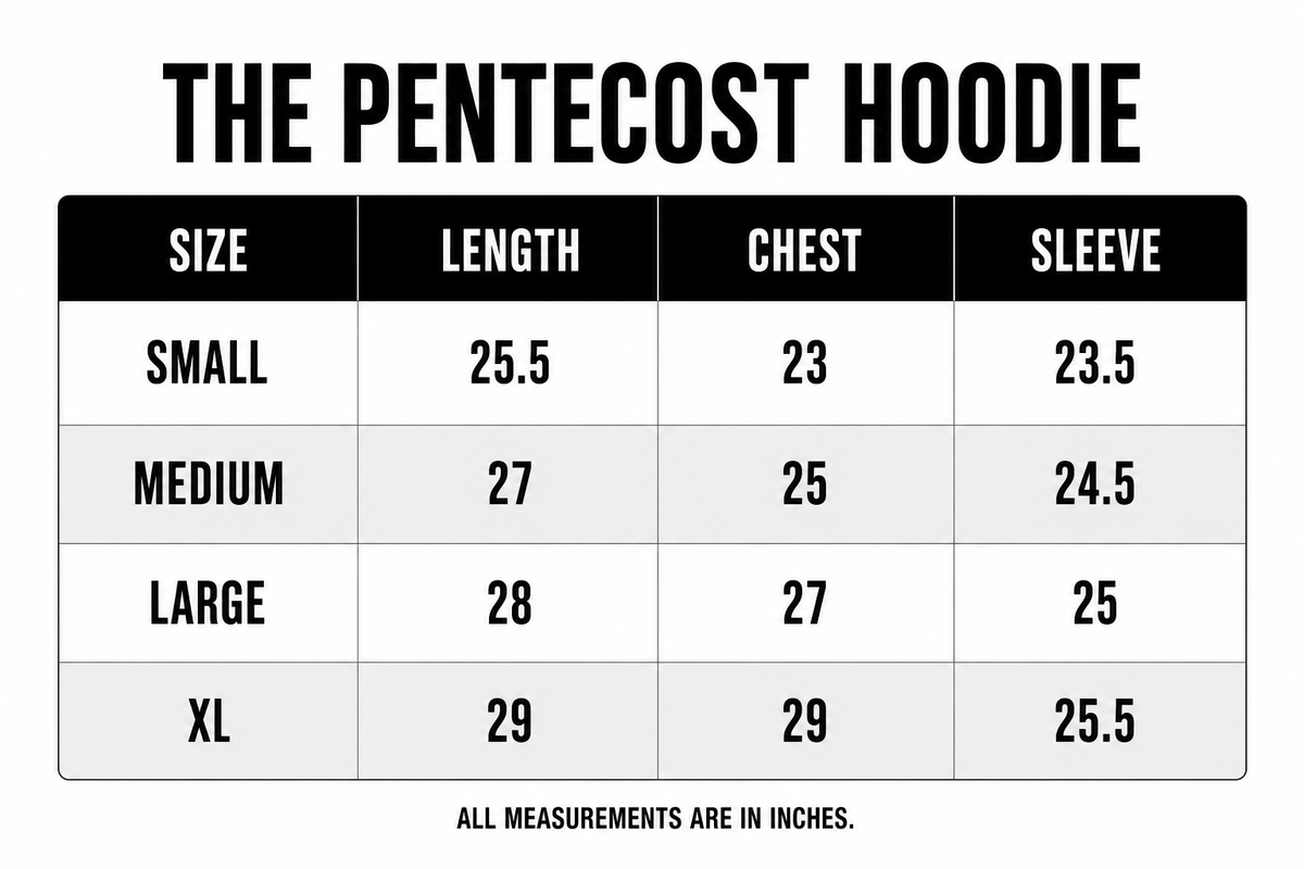 THE PENTECOST HOODIE